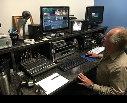 Ray in Production studio